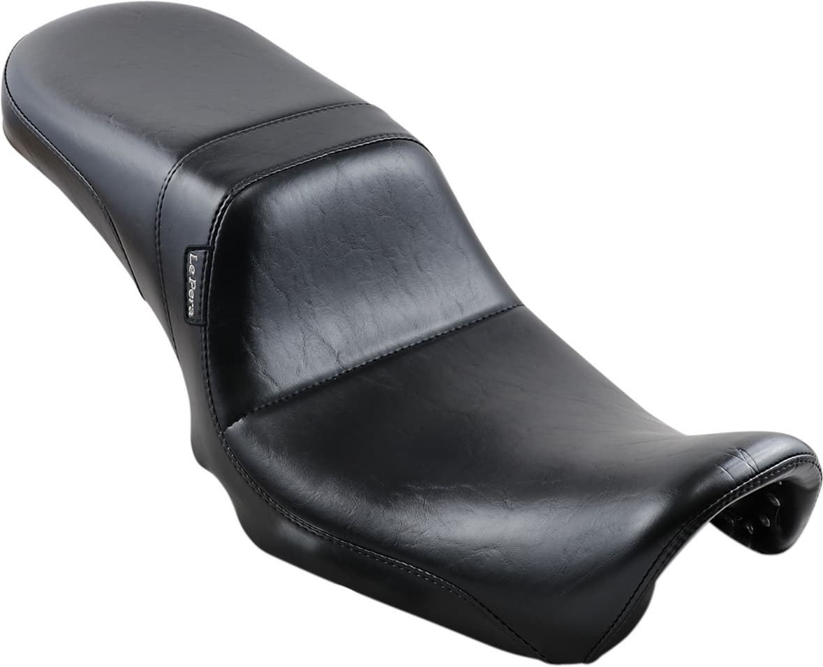 Daytona 2-Up Seat - Without Backrest - Smooth - Black - Dyna '06-'17