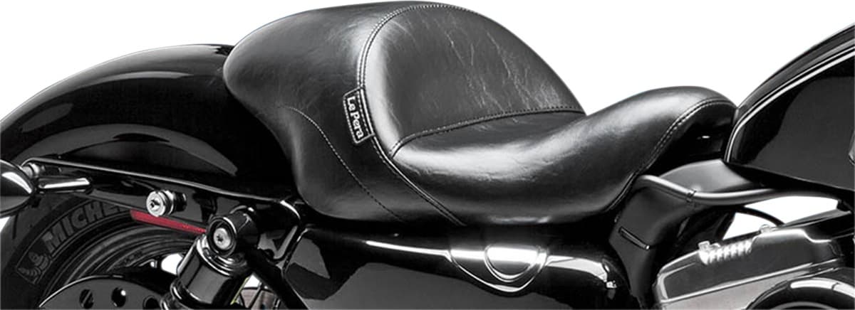 Aviator Up Front Solo Seat - Smooth - Black - XL '04-'22
