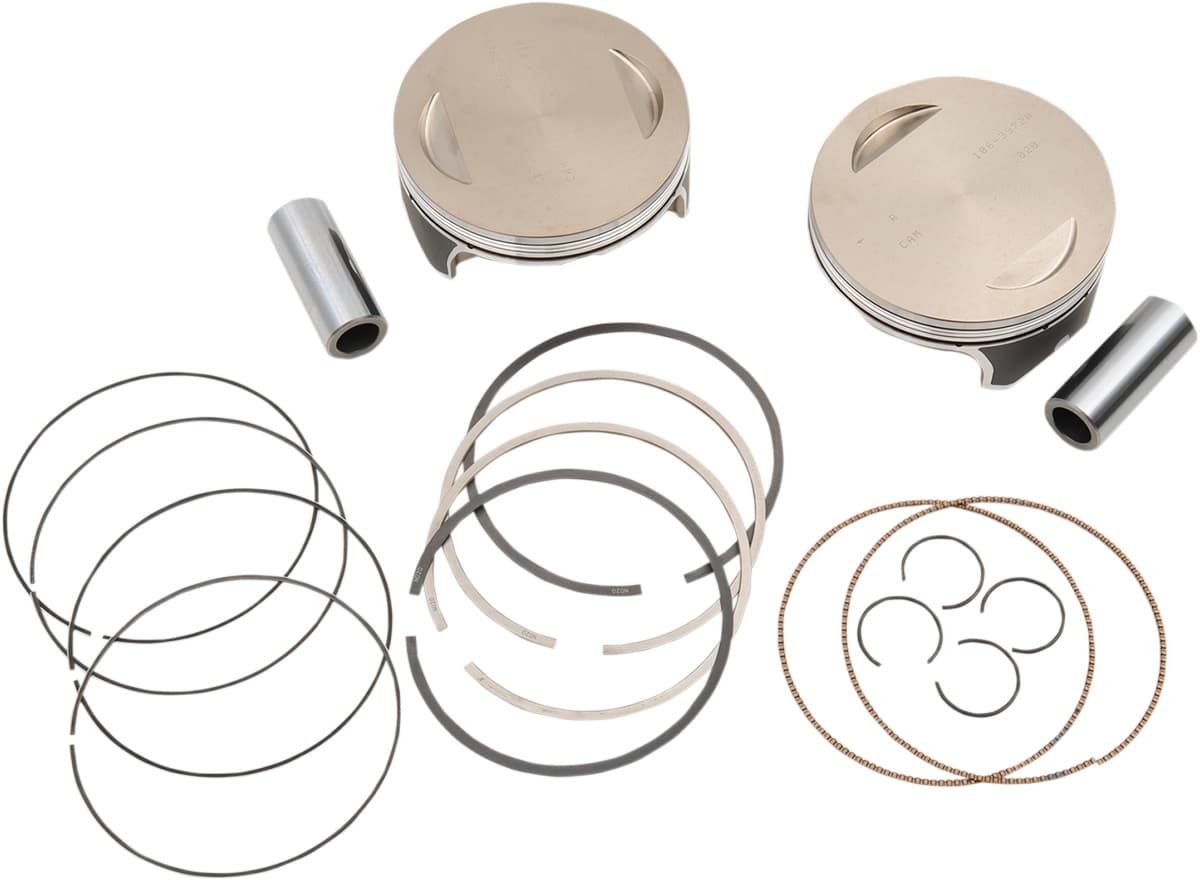 Piston Kit - For Hot Set Up Kits® - 4.125" +0.020" - 111"/117"/124" Engine