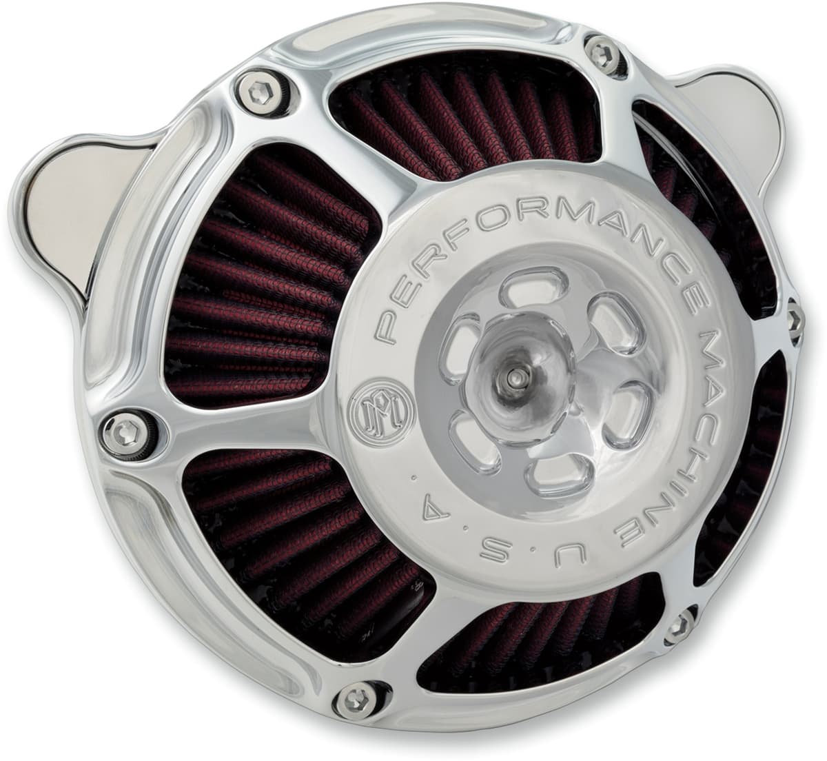 Max HP Air Cleaner Kit - Chrome