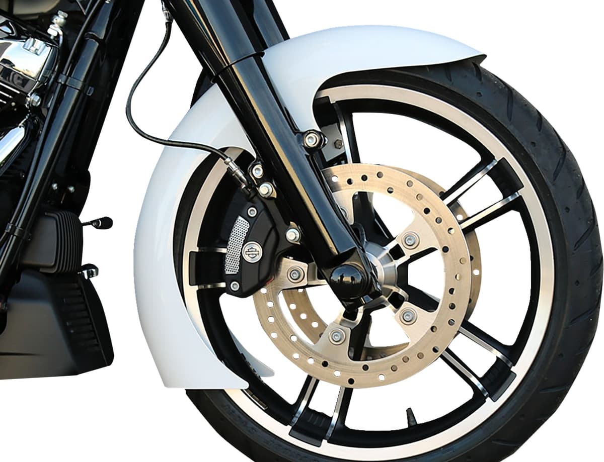 DEI Front Fender - OEM - 16"-19" Wheel - With Black Adapters - Touring Models