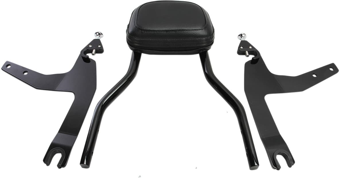 Backrest Kit - 14" - Black - Softail