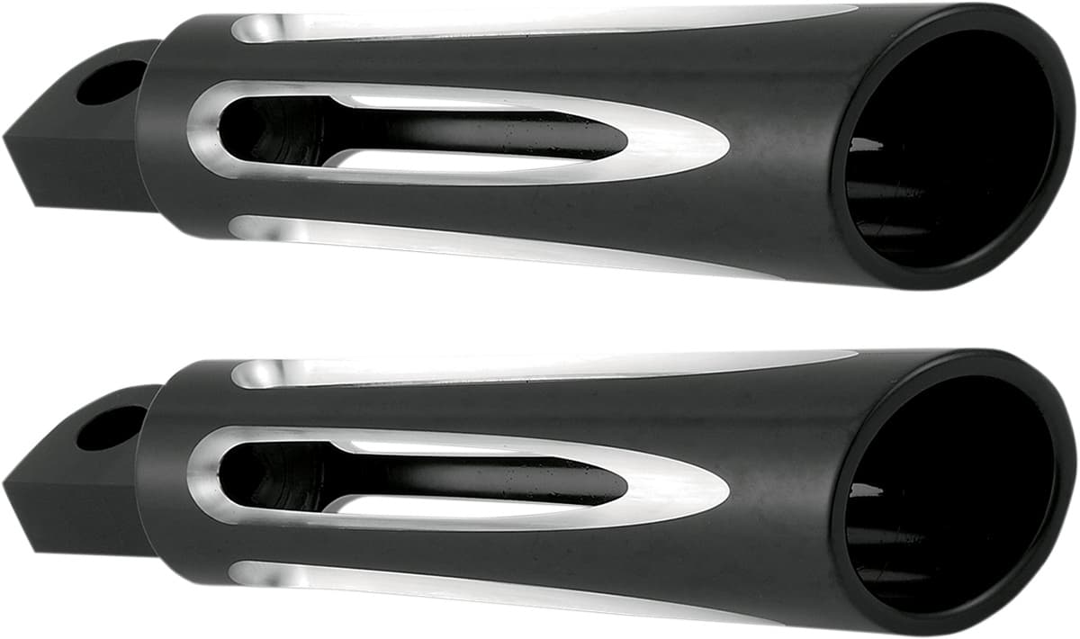 Foot Pegs - Deep Cut - Black