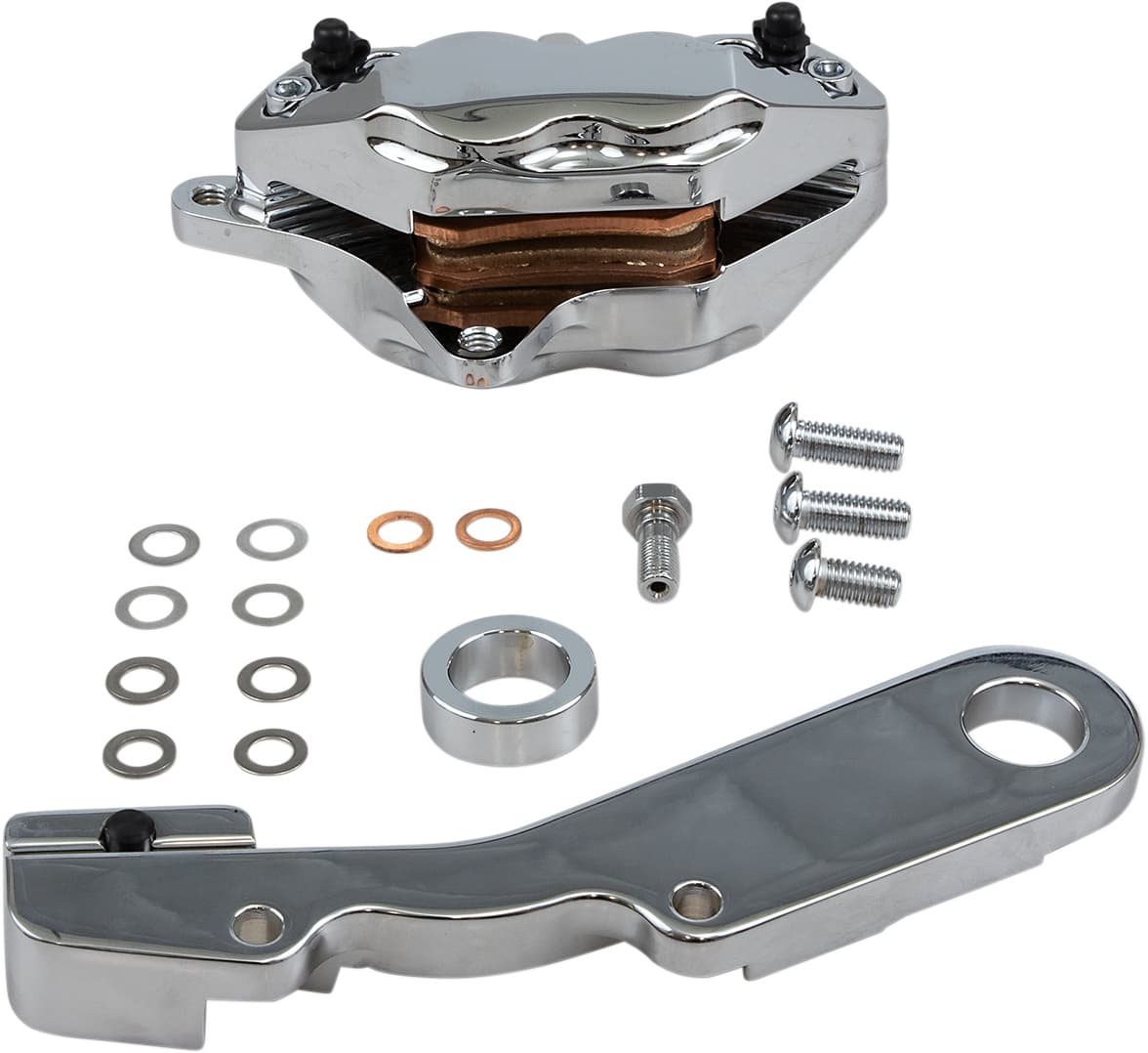 4-Piston Caliper - Rear - Chrome