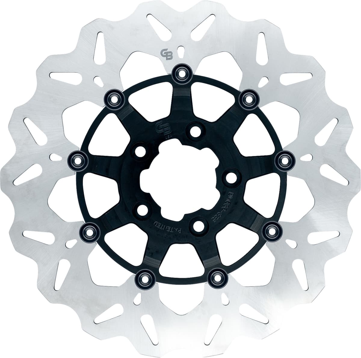Brake Rotor - Front - Black