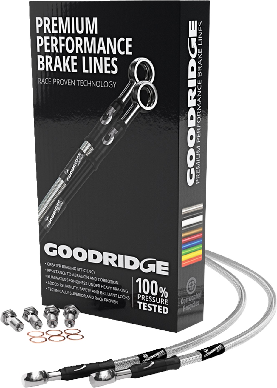 Brake Hose Kit - Rear - FLH/FLT '92-'96