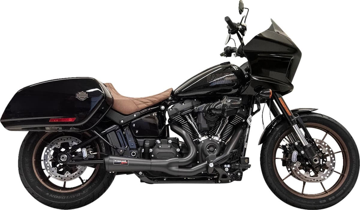 2-into-1 The Ripper Short Road Rage Exhaust System - Black