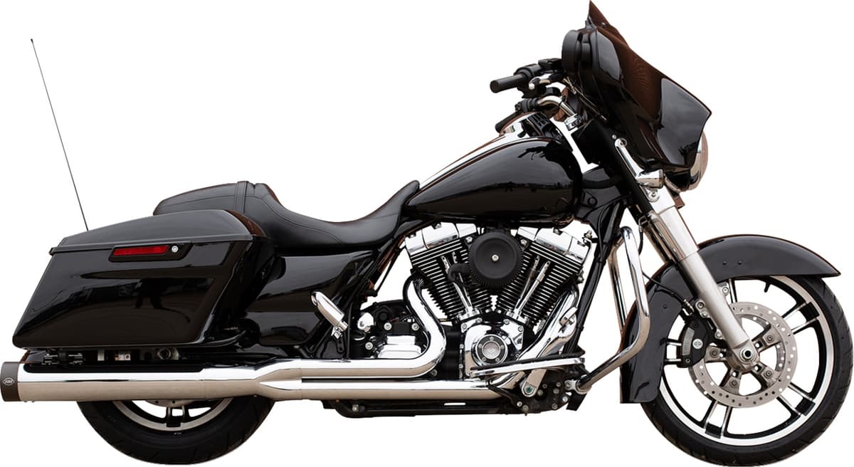 2-into-1 Sidewinder Exhaust System - 50 State - Chrome - Touring '07-'16