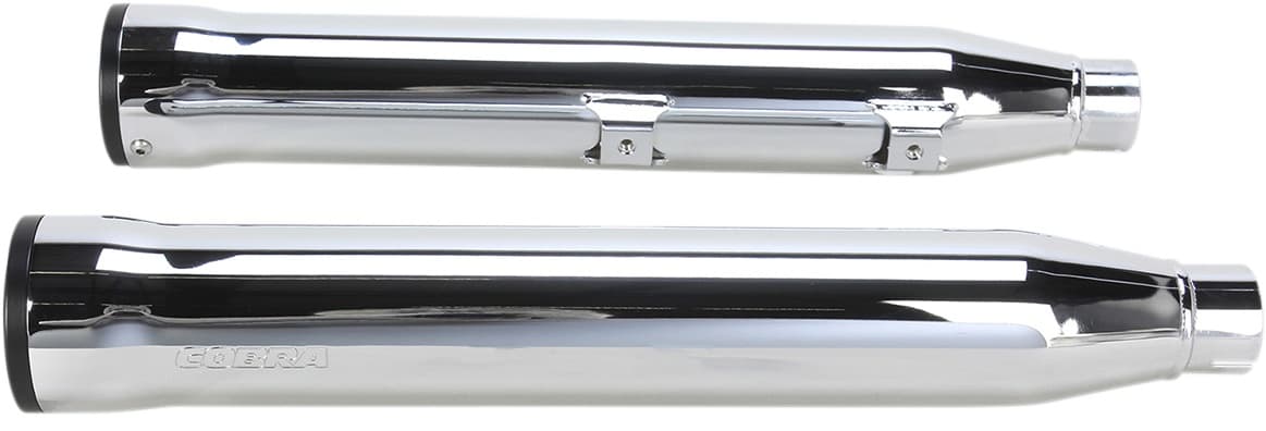 3" RPT Mufflers for '07-'17 Softail - Chrome