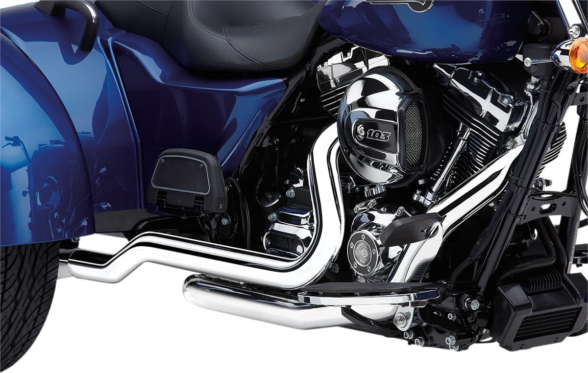 Powerport Dual Headpipes - Chrome