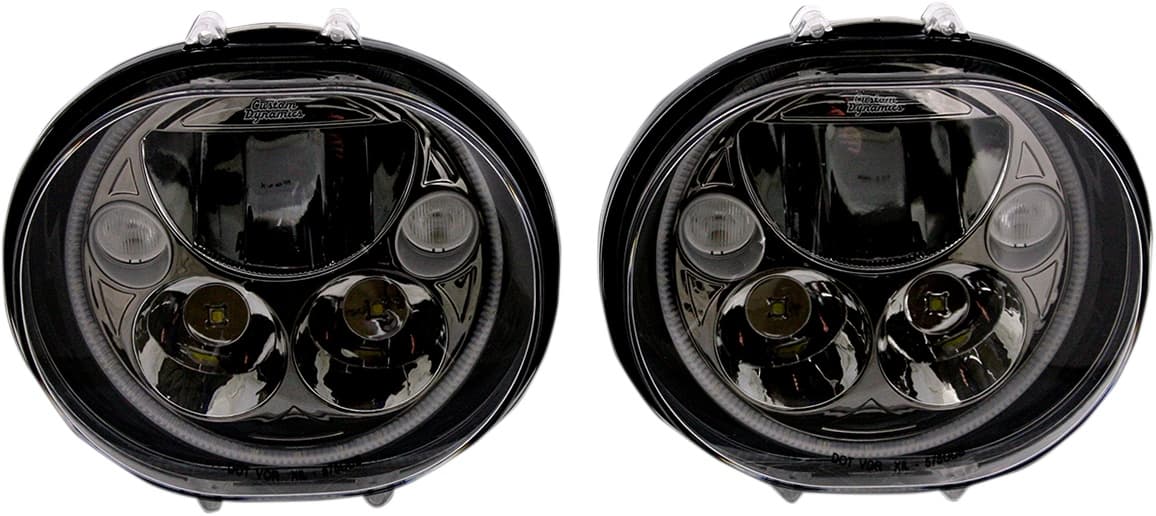 LED Headlight - 5-3/4" - Black