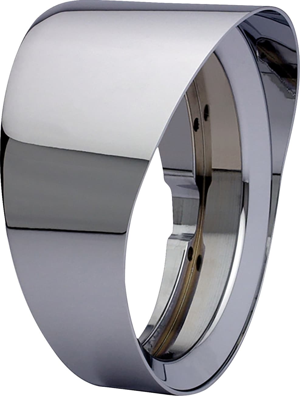 Headlight Bezel - 8" - Mariah - Chrome