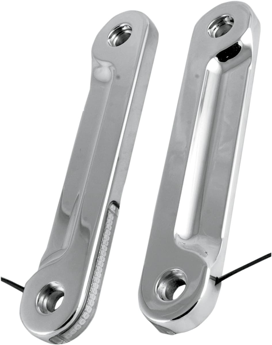 LED Front Signal Light - FLHX - Chrome/Clear