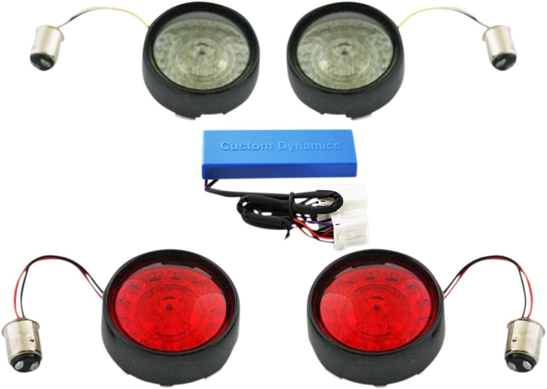 Full Bullet Turn Signal Conversion Kit - Black