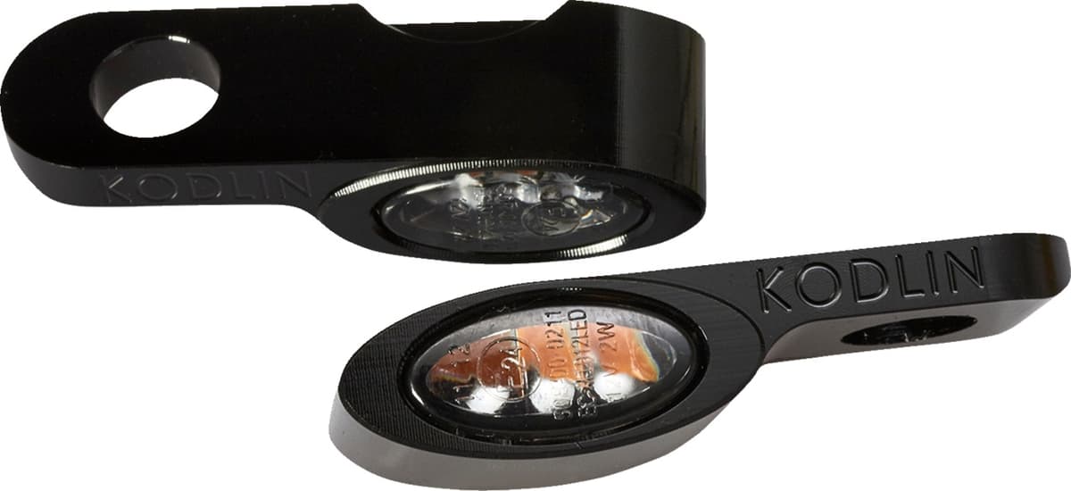 Turn Signal w/ Running Light - Universal - Black