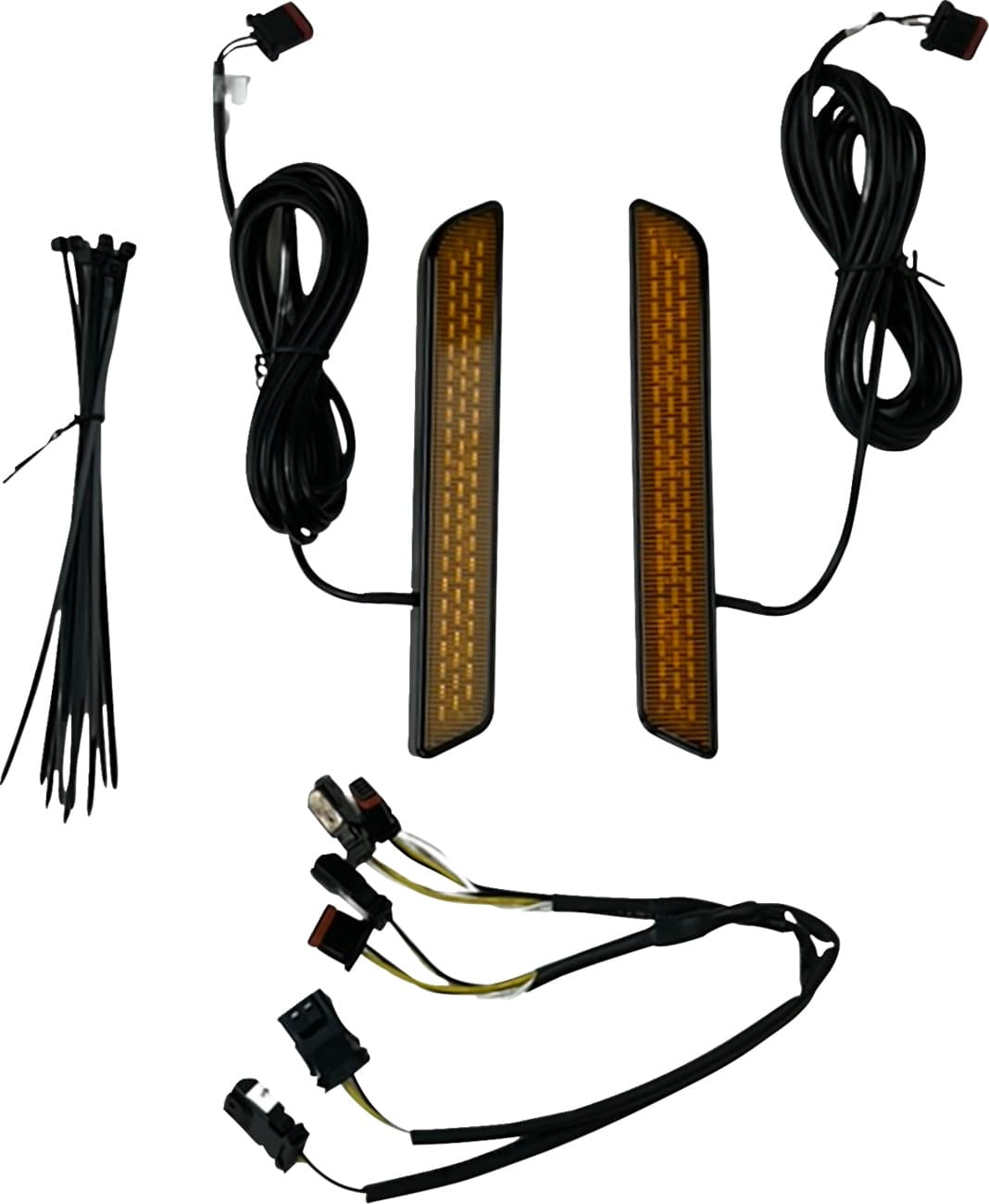 LED Fork Reflector - Amber Lens