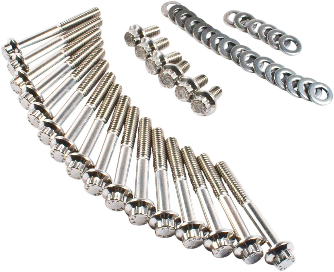 Fastener Kit - External Primary/Transmission - 12-Point - XL