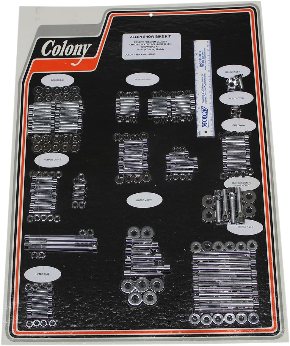 Bolt Kit - Engine - Chrome