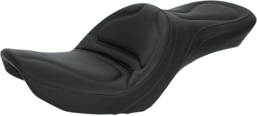 Seat - Explorer™ - Without Backrest - Stitched - Black - FXDWG '96-'03