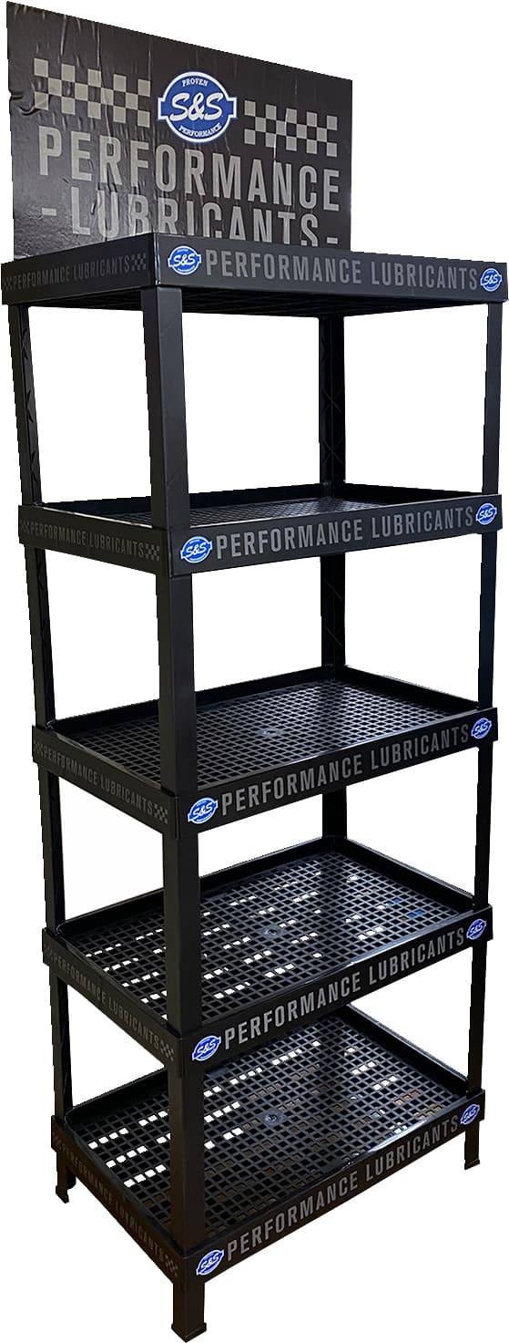 5-Shelf Oil Display