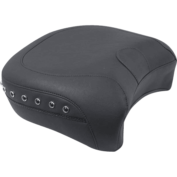 Wide Rear Seat - Studded - Black - FL '97-'25