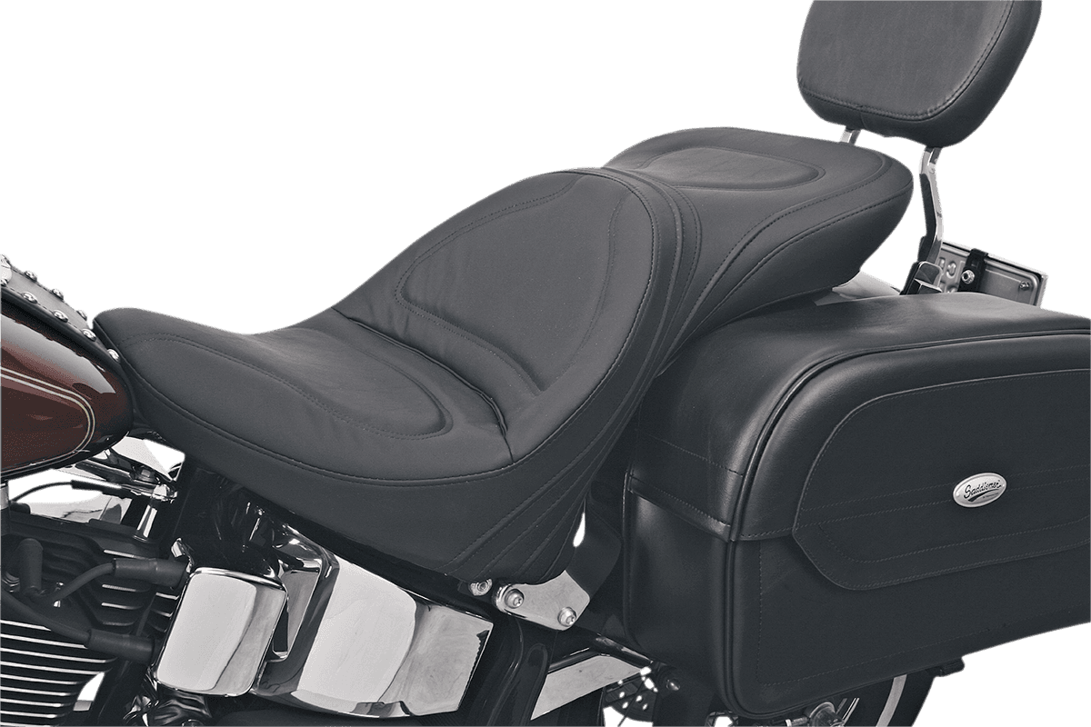 Seat - Explorer™ - Without Backrest - Stitched - Black - FL/FX '00-'06