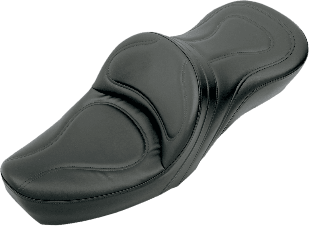 Seat - Explorer™ - Without Backrest - Stitched - Black - XL '79-'03