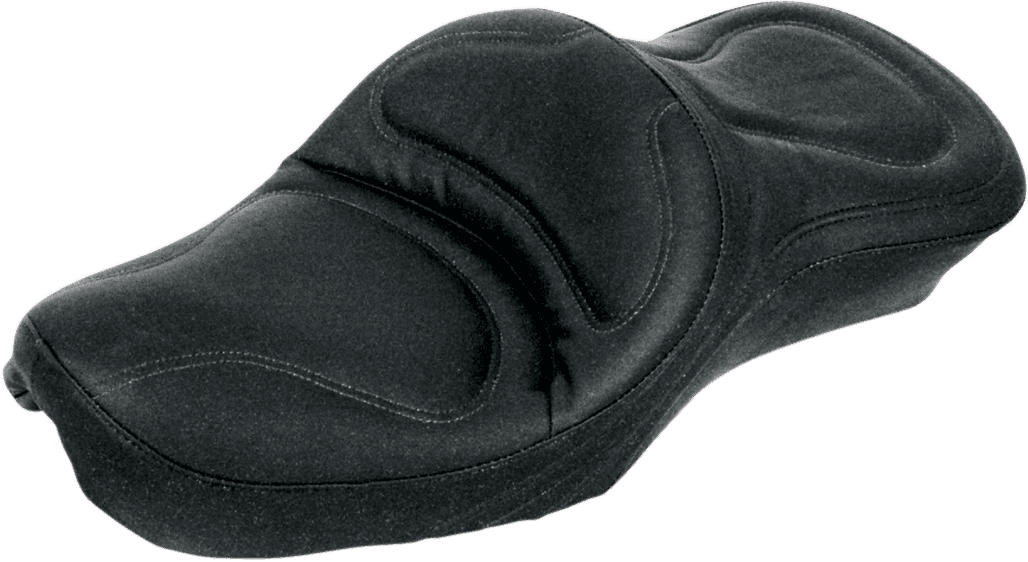 Seat - Explorer™ - Without Backrest - Stitched - Black - FXST/FLST '84-'99