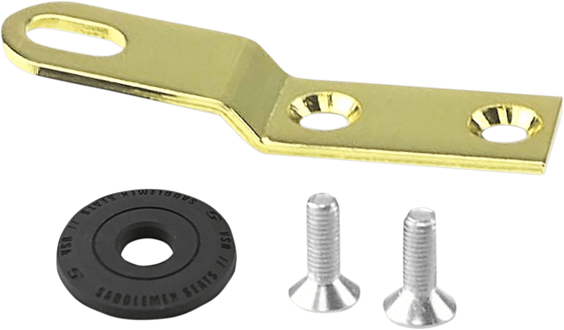 Seat Bracket - Gold - 1/4"-28