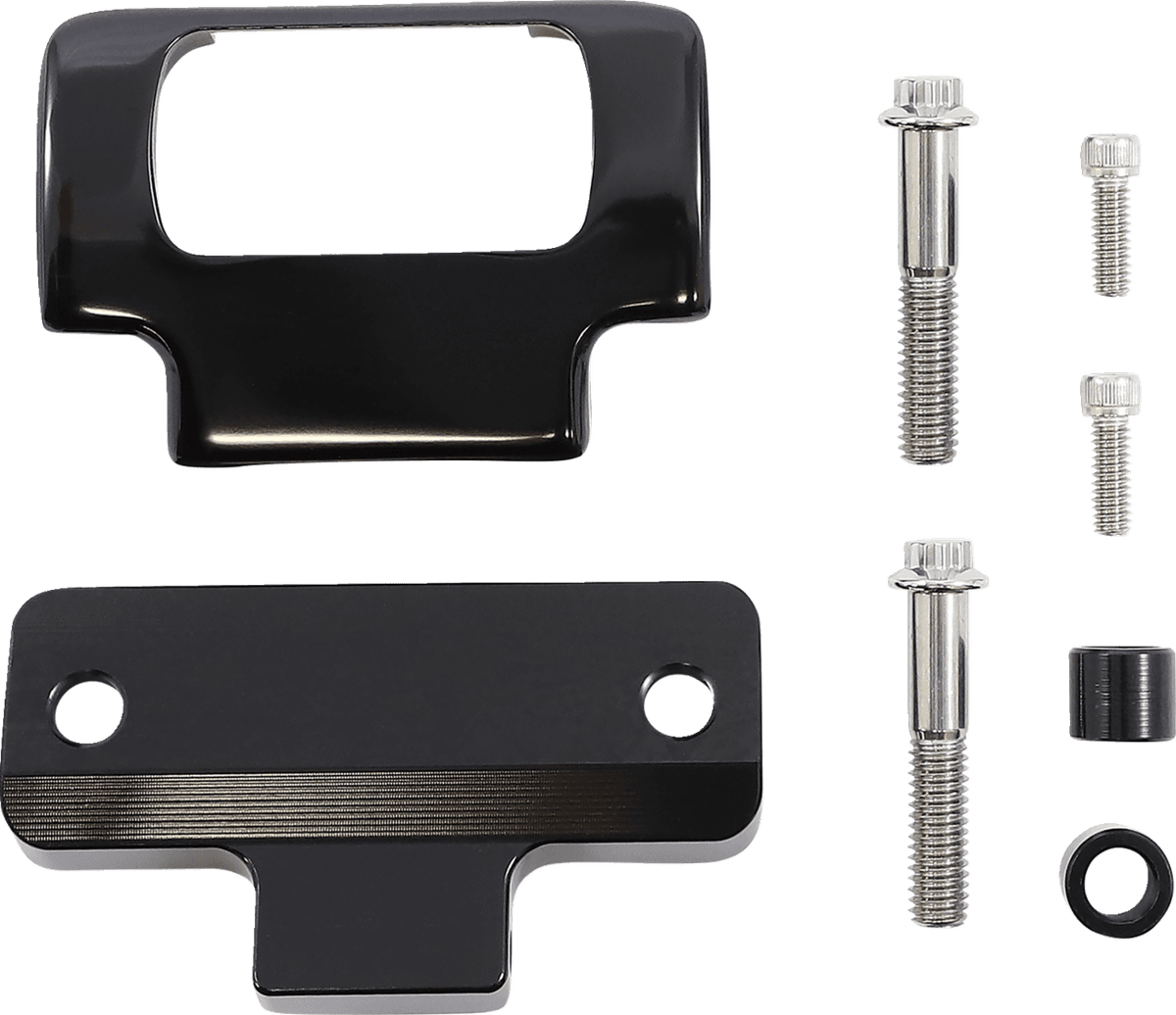 Gauge Mount - Single - Black - M8