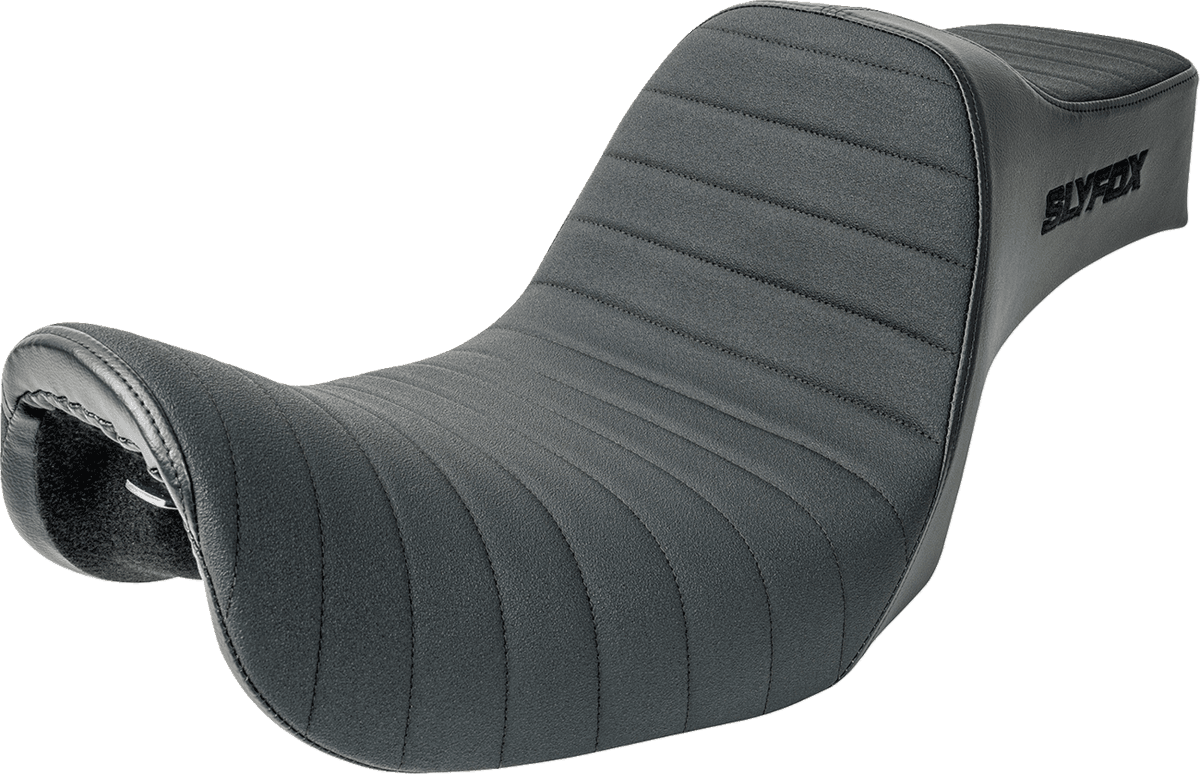 Highnoon Seat - Vinyl - Classic Stitch - Black Logo - FXD '96-'03