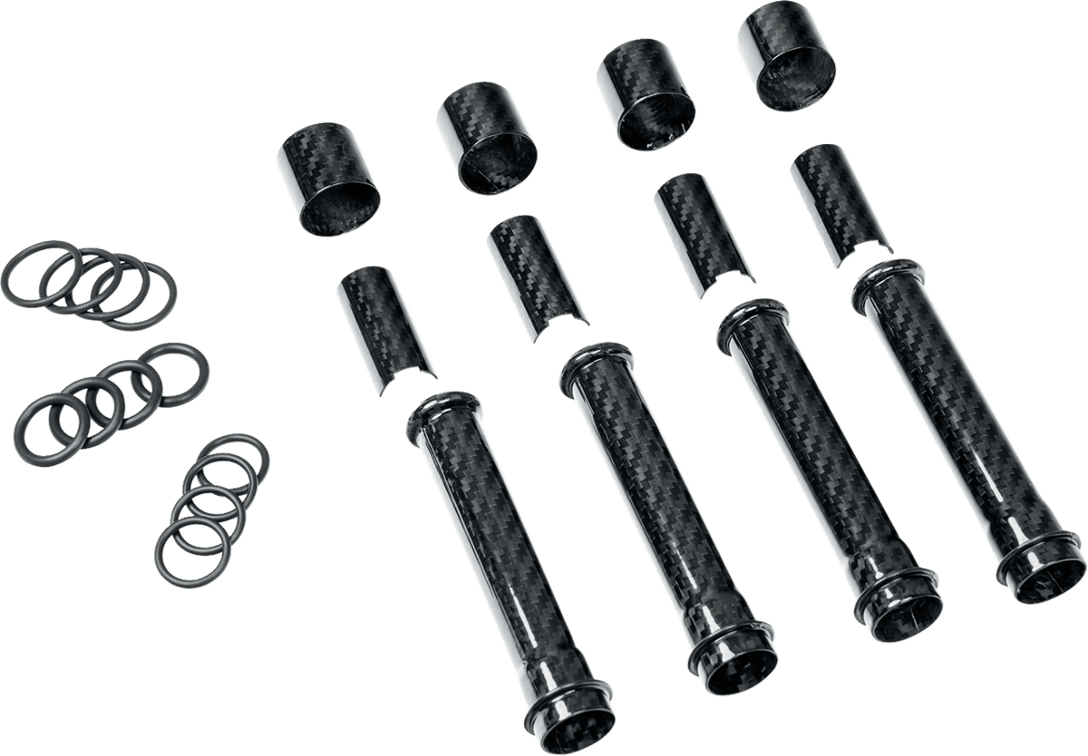 Pushrod Covers - Carbon Fiber - M8