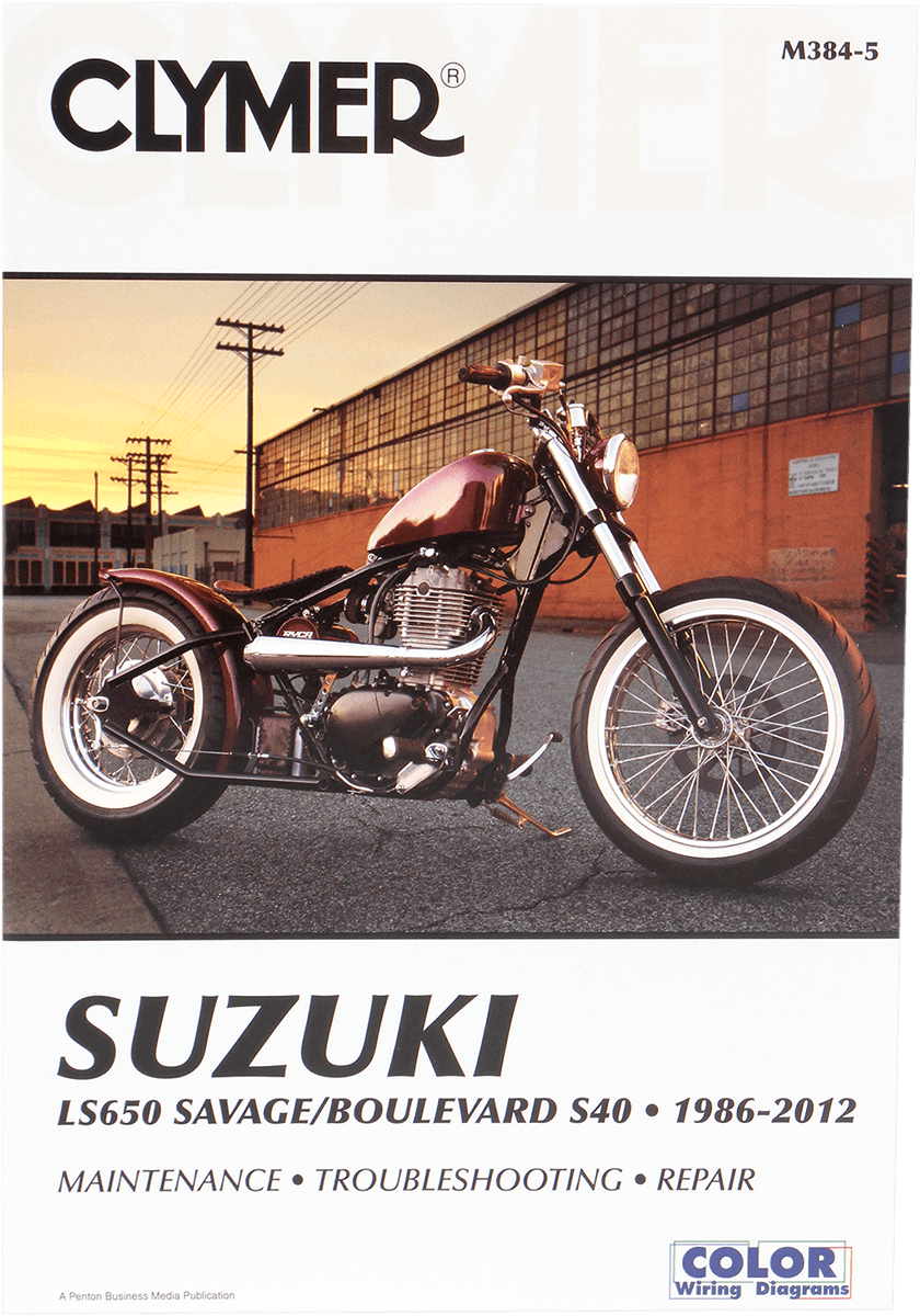 Motorcycle Repair Manual — LS 650 Boulevard S40, S40 Boulevard 1986-2015