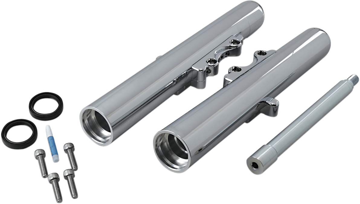 Dual-Disc Hot Legs Fork Legs — FLHR Road King, FLHRC Road King Classic, FLHT Electra Glide Standard +7 more 2008-2013