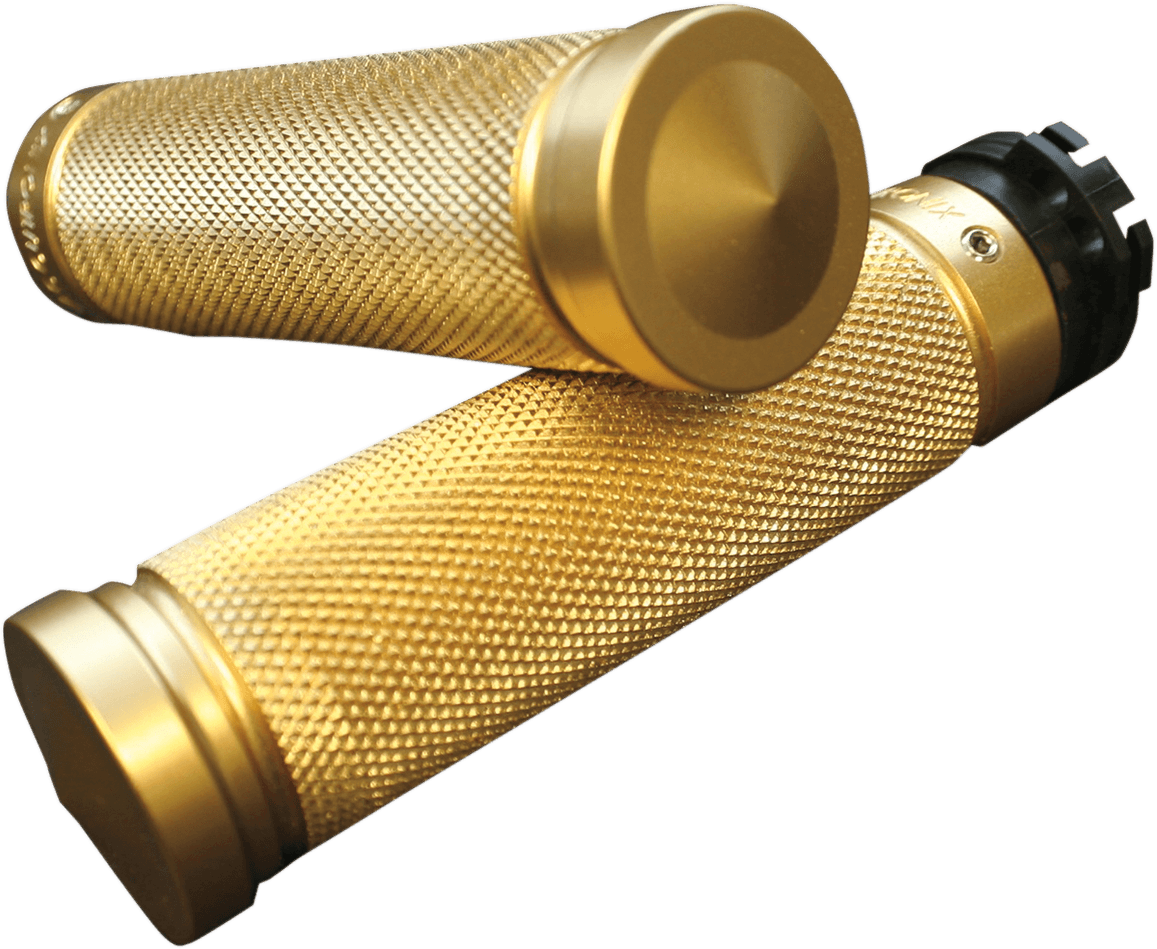 Brass Knurled Custom Grips
