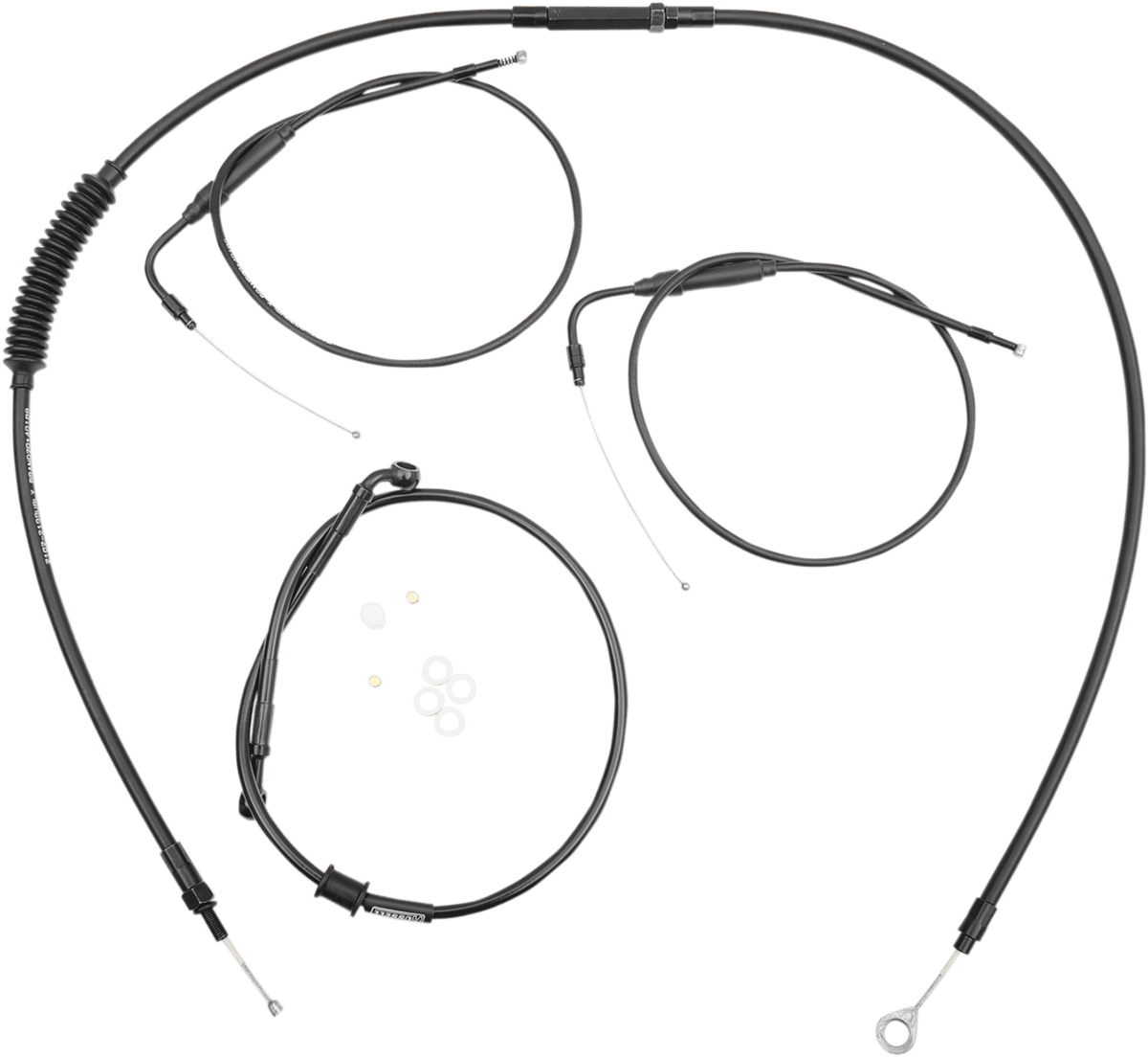 Handlebar Cable and Brake Line Kit for Clubman Handlebars