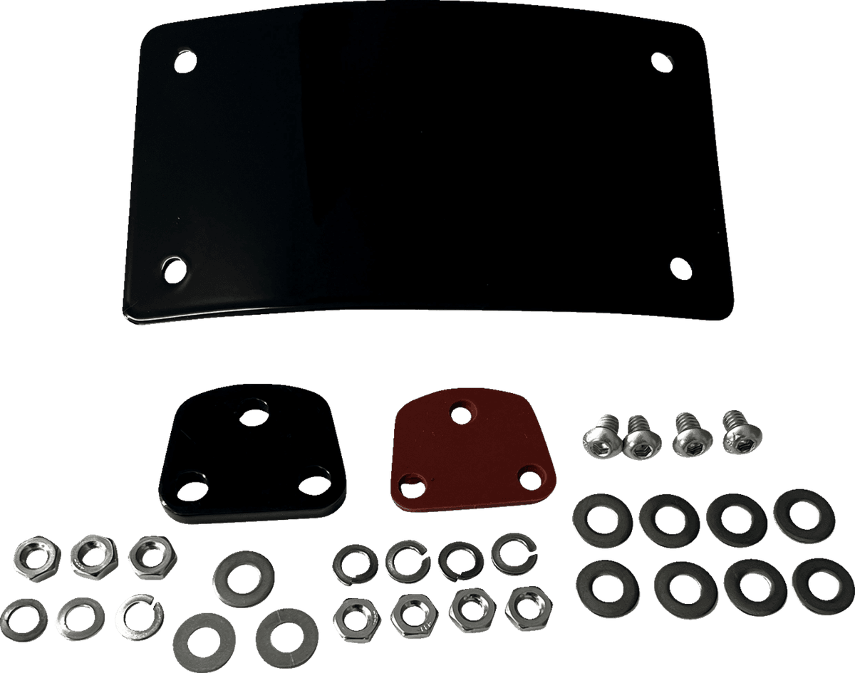 Low-Profile Laydown License Plate Kit