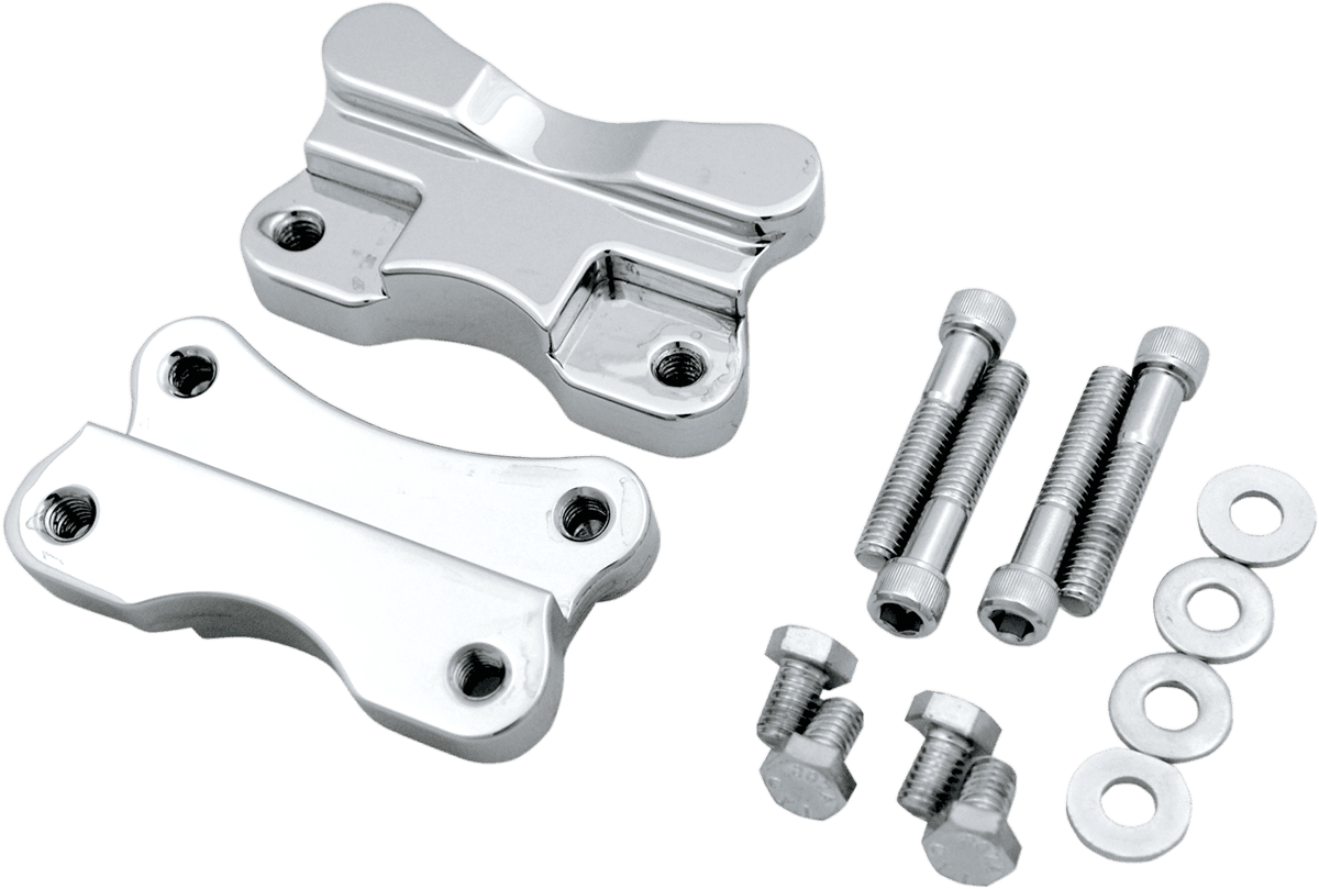 Fender to Fork Adapters for 21" Wheels