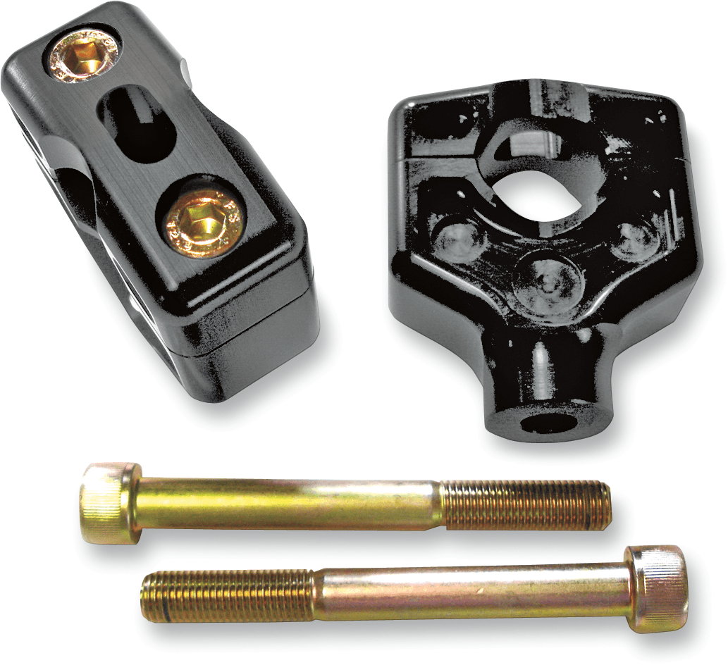 Dual Handlebar Riser Clamp Assembly