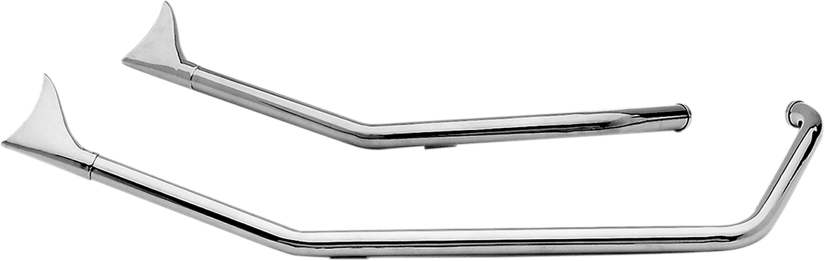 1-3/4" Upsweep Fishtail Drag Pipes