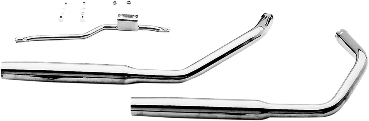 Staggered Dual Exhaust System