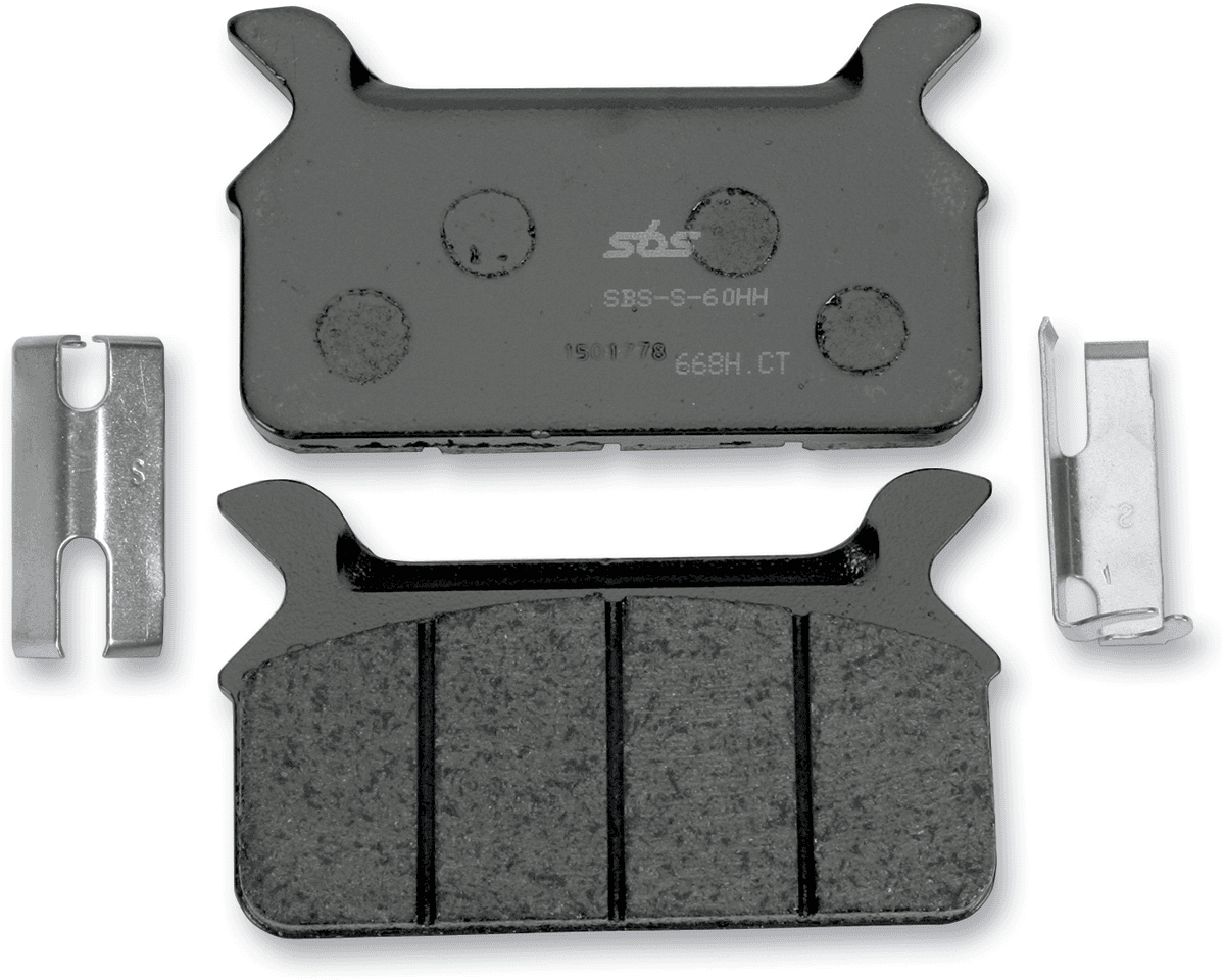 HCT Street Carbon Tech Organic Harley/Buell Brake Pads